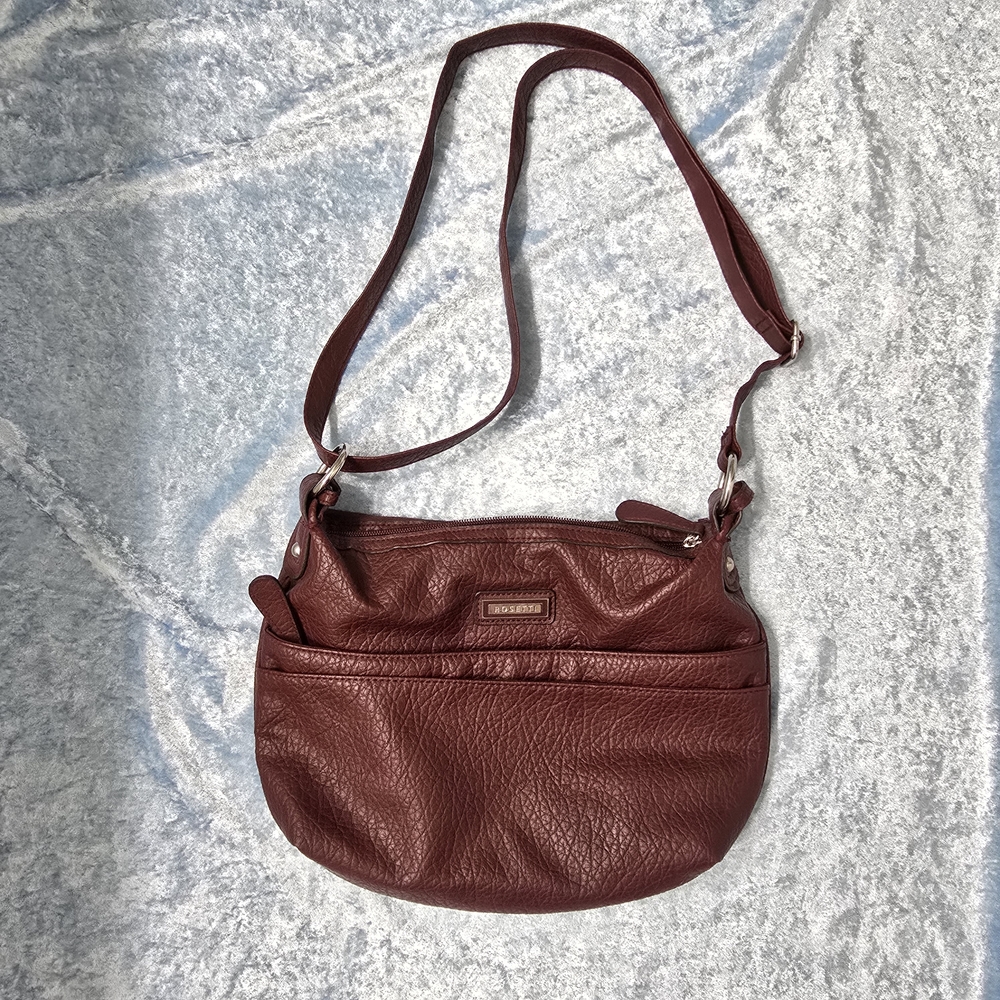 🌟 Rosetti Deep Red Shoulder Bag